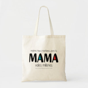 Bolso De Tela Mama vales millones