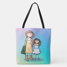 Bolso De Tela Mamá y hija