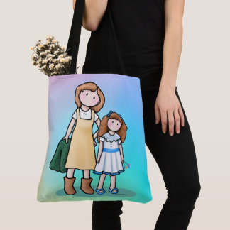 Bolso De Tela Mamá y hija