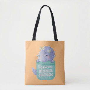 Bolso De Tela Mamasauro Roarsome