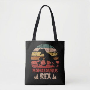 Bolso De Tela Mamasauro T rex Dinosaur Funny Mama Saurus