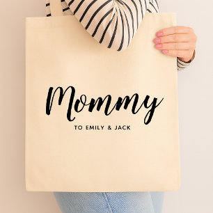 Bolso De Tela Mami   Niños de mamá modernos nombran Día de la Ma