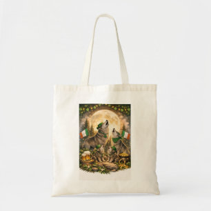 Bolso De Tela Manada de Lobo Afortunado – Aullido Familiar del D