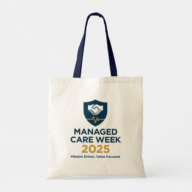Bolso De Tela Managed Care Week 2025 - Tote Bag (Reverso)