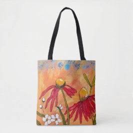 Bolso De Tela Mañana de flores silvestres