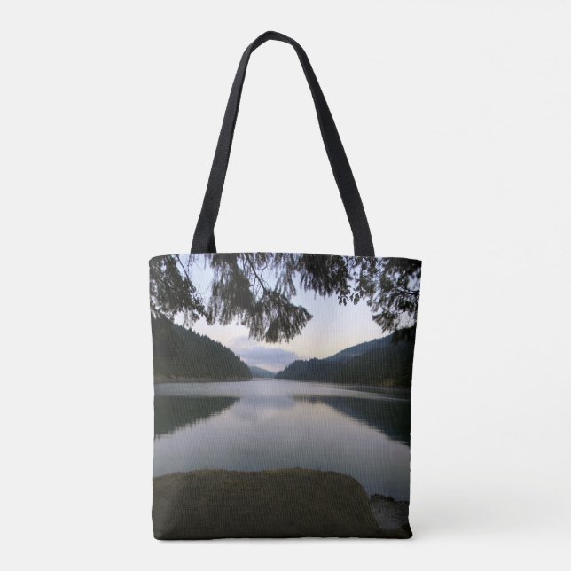 Bolso De Tela Mañana temprano... (Reverso)