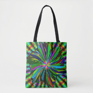 Bolso De Tela Mandala Art 