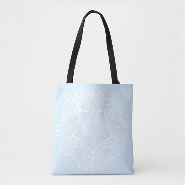 Bolso De Tela Mandala ártica (Anverso)
