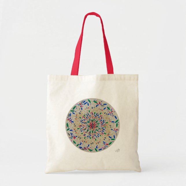Bolso De Tela Mandala Aurora (Frente)