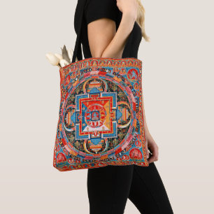 Bolso De Tela Mandala de Jnanadakini