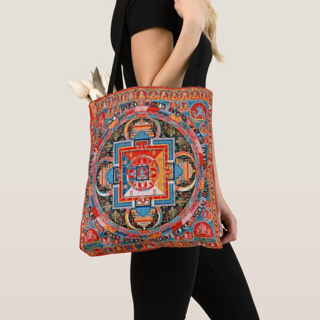 Bolso De Tela Mandala de Jnanadakini (Detalle)