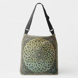 Bolso De Tela Mandala de Knotwork del Celtic