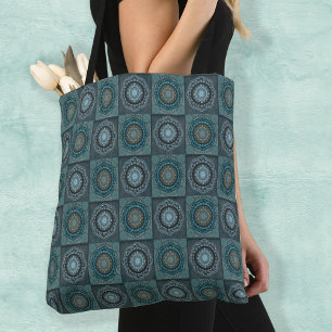 Bolso De Tela Mandala de los ojos psicodélicos de los gigaches p