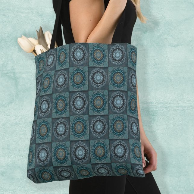 Bolso De Tela Mandala de los ojos psicodélicos de los gigaches p (Subido por el creador)
