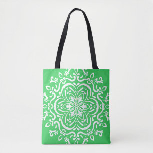 Bolso De Tela Mandala de primavera