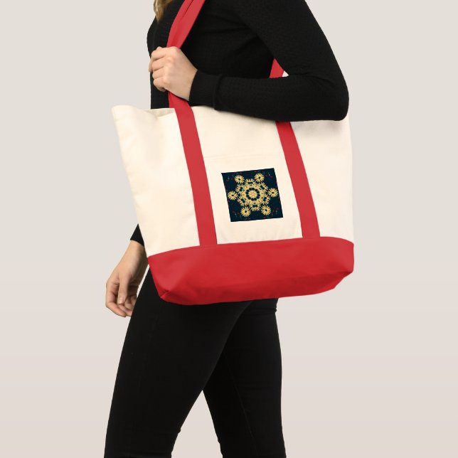 Bolso De Tela Mandala de Sueños de Margarita (Anverso (producto))