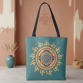 Bolso De Tela Mandala del Sol