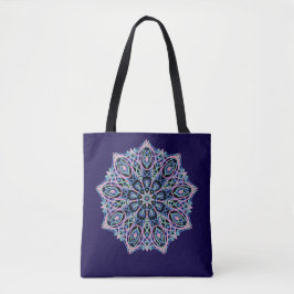 Bolso De Tela Mandala Espiritual.