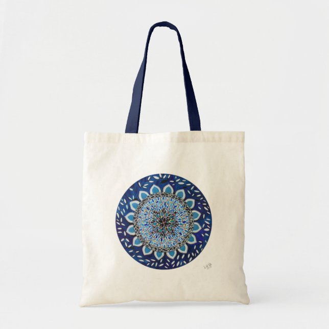 Bolso De Tela Mandala Esplendor (Frente)