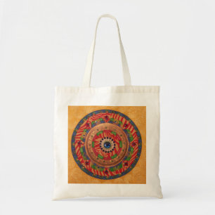 Bolso De Tela Mandala mística: Tote único de la pintura