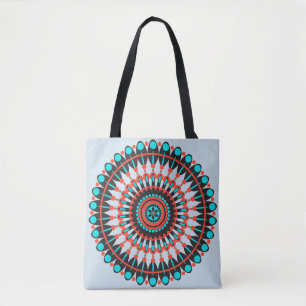 Bolso De Tela Mandala nativa norteamericana