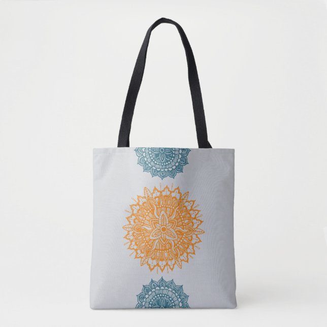 Bolso De Tela Mandala Tracery Ornament Tote Bag (Anverso)