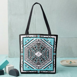 Bolso De Tela Mandalá Tribal Nouveau