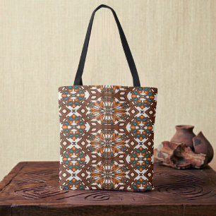 Bolso De Tela Mandalas del Desierto