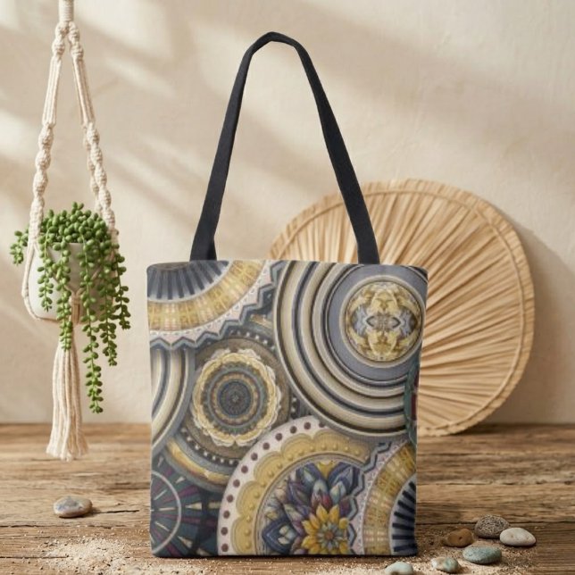 Bolso De Tela Mandalas Vintage (Subido por el creador)