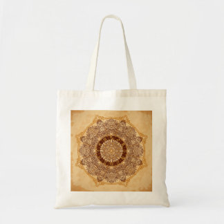 Bolso De Tela Mandalas, zodiac, círculo ornamental, vintage.