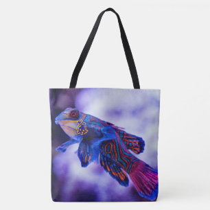 Bolso De Tela Mandarin Goby Fish Tote Bag