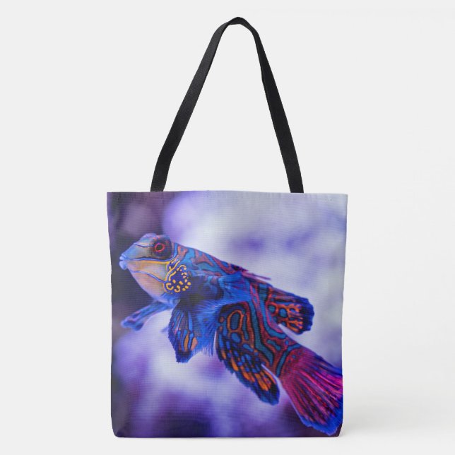 Bolso De Tela Mandarin Goby Fish Tote Bag (Anverso)