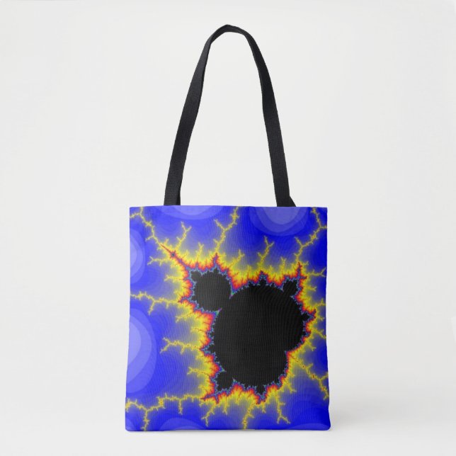 Bolso De Tela Mandelbrot Fractal (Anverso)