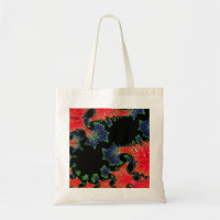 Mandelbrot Garden Budget Tote Bag
