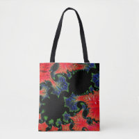Mandelbrot Garden Tote Bag