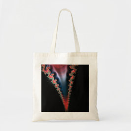 Bolso De Tela Mandelbrot Zip Budget Tote Bag