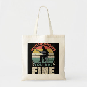 Bolso De Tela Mandolin Lover Mandolinista Cállate Dedos Eres