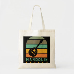 Bolso De Tela Mandolin Lover Músico Mandolin Legend Funny Sayi
