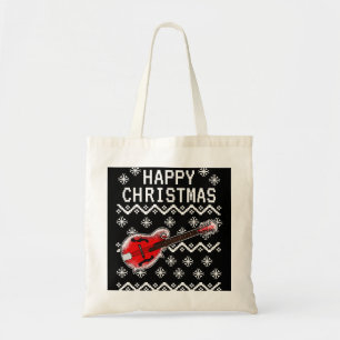 Bolso De Tela Mandolin Lover Player Feo Navidades Mandolinist M