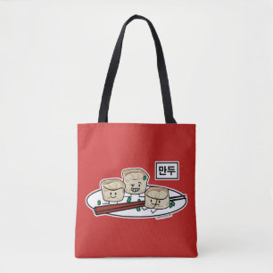 Bolso De Tela Mandu Korean dumpling dim sum breakfast hangul
