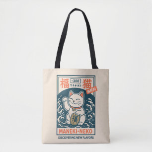 Bolso De Tela Maneki-Neko