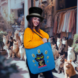 Bolso De Tela Maneki Neko Lucky Poilue