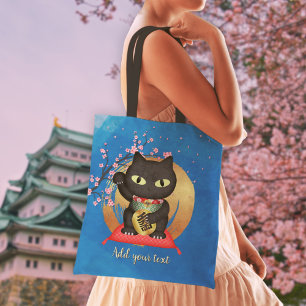 Bolso De Tela Maneki Neko Lucky Poilue Tote Bag