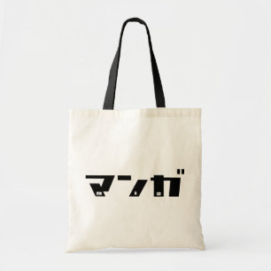 Bolso De Tela Manga Katakana Japonesa