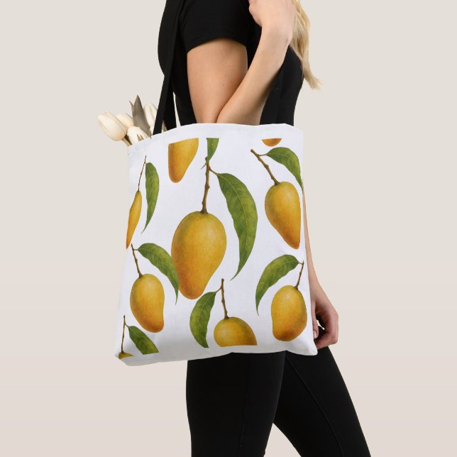 Bolso De Tela Mango Madness Sweet, Juicy and Trendy. (Detalle)