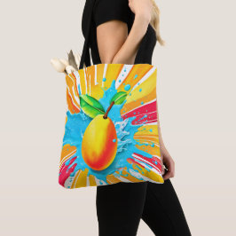 Bolso De Tela Mango Splash Delight