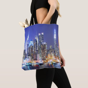Bolso De Tela Manhattan