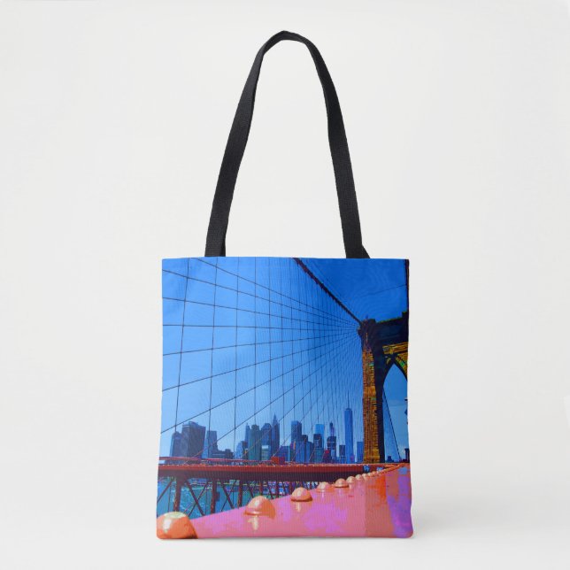 Bolso De Tela Manhattan 3000 (Anverso)