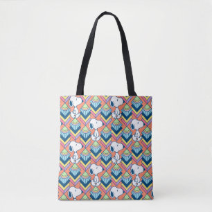 Bolso De Tela Maní   Patrón de sueños Snoopy Deco