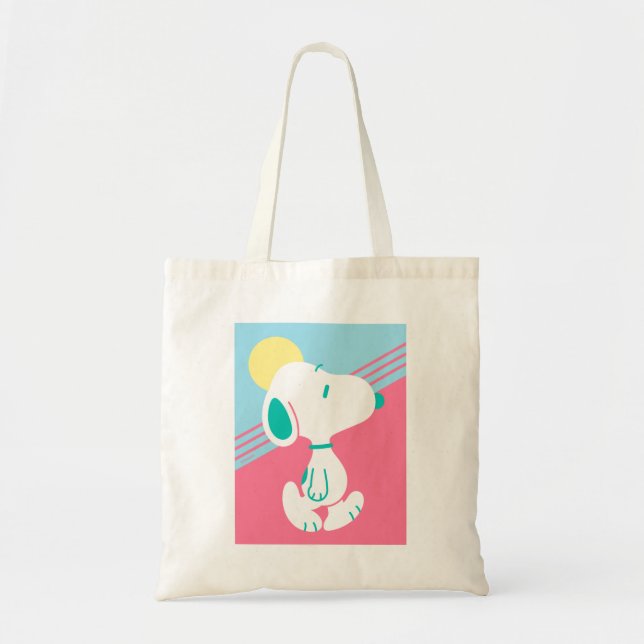 Bolso De Tela Maní | Snoopy Deco Dreams Sun (Frente)